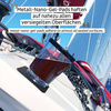 Sześć kolorowych magnetycznych kubków do picia z pokrywką silwy