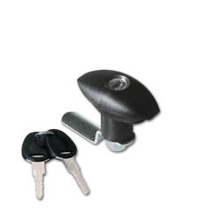 FAP small black key cylinder lock