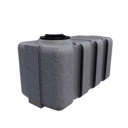 Prostokątny lekki pojemnik 200 l UHPLAST marmurowy