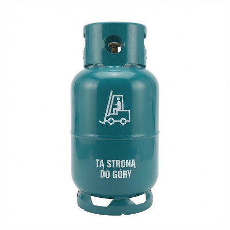 Butla LPG 11 kg z syfonem do napędu wózków widłowych