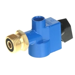 Adapter for forklift gas bottles 22 mm Click-On to G.12 90deg.