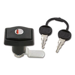 Czarny zamek push lock Zadi z kluczami