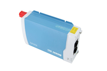 Inverter pure sine 12/24V DC to 230V AC with bypass 2000W IH2000L-BYP TBB Power