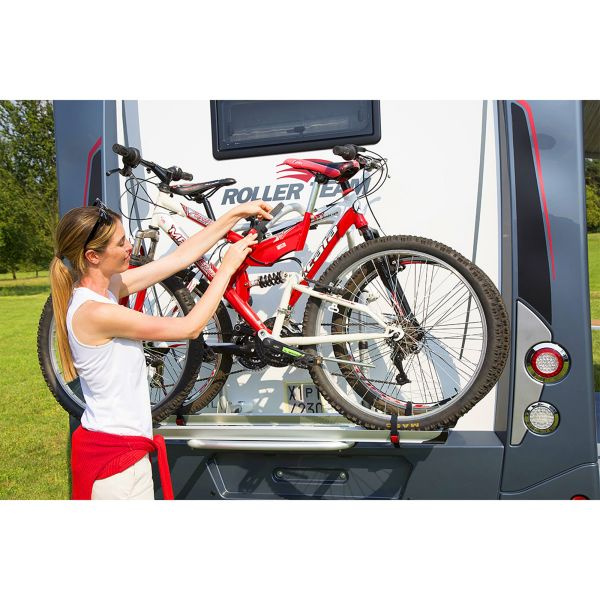 Rail Plus rails and Bike-Block Pro holders of the Fiamma rack