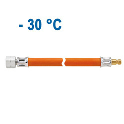 Wąż gazowy 30cm G1/4LH UEM x STN 10 bar