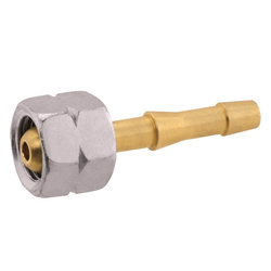 GOK Końcówka z nasadką G 1/2 LH-UEM x wąż 9 mm - stożek kulisty EN 560