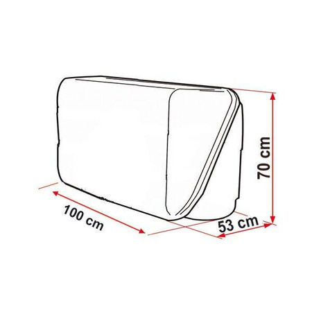 Skrzynia bagażowa Fiamma Ultra Box, 320 litrów