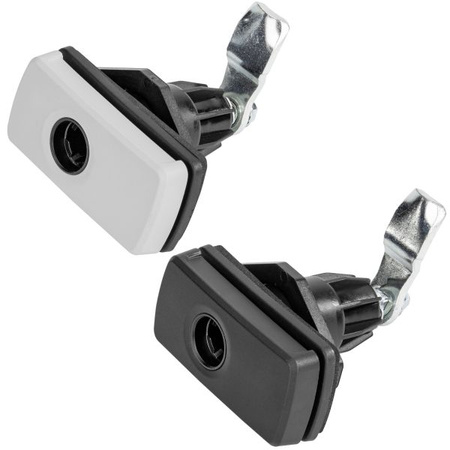 Zamek dociskowy STS Lift-and-Turn Latch Slim Line HSC – czarny