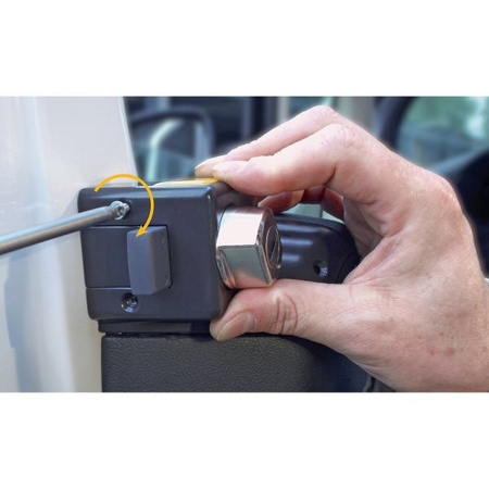 Anti-Theft Locks for Driver's Cab Doors