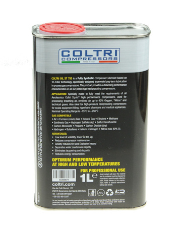 Coltri ST755 olej syntetyczny do sprężarek 1 Litr