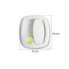 External handle 1200 white -New System