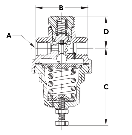 REGO CBC502-325 1/4” Pressure Builder / Economizer