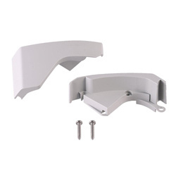 Set Front Bezel End Caps, TO 6300, Anodised