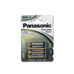 Bateria alkaliczna Panasonic AAA - 1,5 V