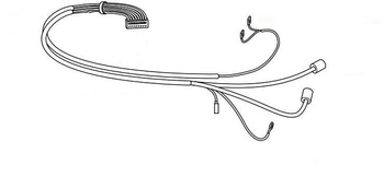 Complete wiring harness for the boiler