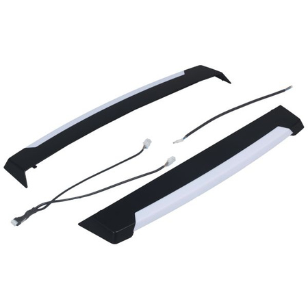 Panele boczne LED MPK do świetlików VisionStar M czarne retrofit