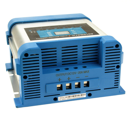 7-stopniowa ładowarka dwóch akumulatorów 12 Volt 20A SUNBANK