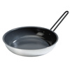 Patelnia Bugaboo CERAMICZNA 25cm srebrna 7,2cm wysokości