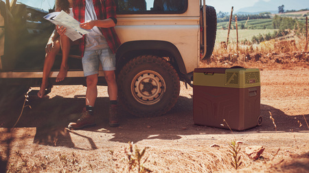 Lodówka przenośna kompresorowa Yolco 47L BCX50 Green