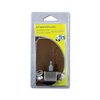 Nickel-plated mini Push-lock kit in packaging