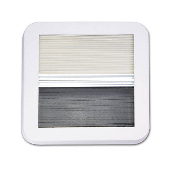 ExtraVENT 40 interior frame with blind and fly screen