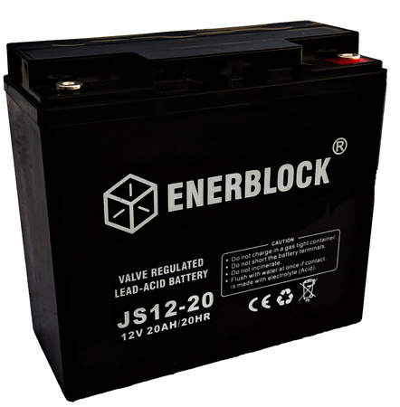 20AH lead-acid Battery ENERBLOCK AGM JS