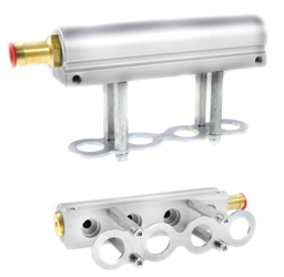 HANA 4CYL Aluminium Injector Rail