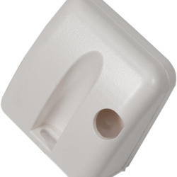 Wspornik bez dodatkowego mocowania, prawy, do rolet Remiflair, jasnoszary