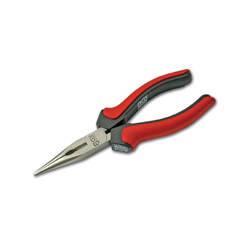Pliers with half round tip