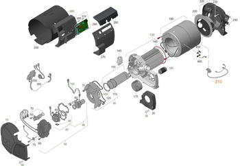 Płyta termostatu z kablem do Combi D4