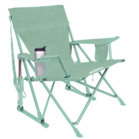 Kickback Rocker™ fotel bujany jasnozielony 110kg 82,5x69,1cm