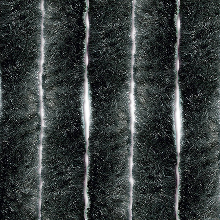 Anthracite chenille curtain - 56 x 200 cm