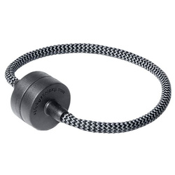 Magnetic Cord reflective S, 20 cm black