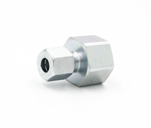GOK złączka prosta do rurki gazowej RVS 8 mm na G 1/2" wewnętrzny, typ GAI