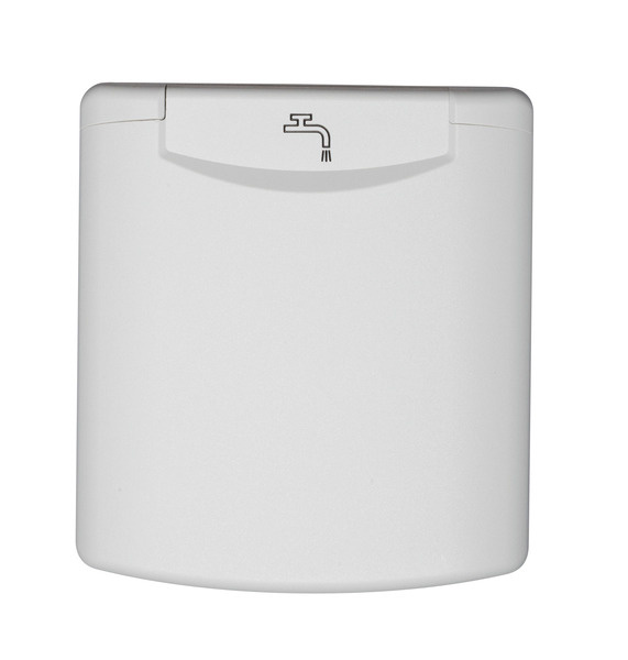 ABL city water connection with pressure reducer, white - flap closed