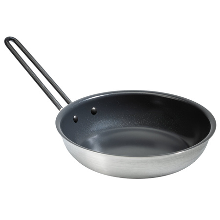 Patelnia Bugaboo CERAMICZNA 20cm srebrna 6,3cm wysokości