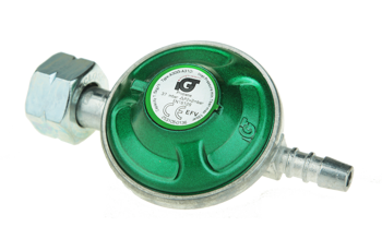 IGT 37 mbar reduktor propan butan do butli z wyjściem na wąż 9mm x KLF