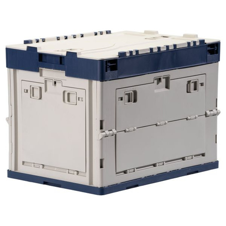 Foldable transport box