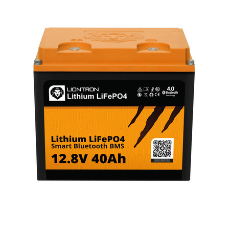 LIONTRON LiFePO4 12.8V 40Ah LX Smart w. Bluetooth