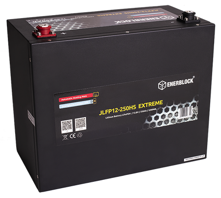 Akumulatory Enerblock LiFePO4 LITHIUM EXTREME Seria JLFP 12,8V, 250AH