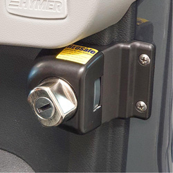 Anti-Theft Locks for Driver's Cab Doors