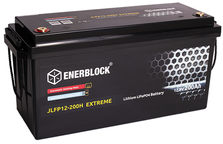 Akumulatory Enerblock LiFePO4 LITHIUM EXTREME Seria JLFP 12,8V, 200AH