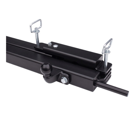 Swivel arm for bicycle racks