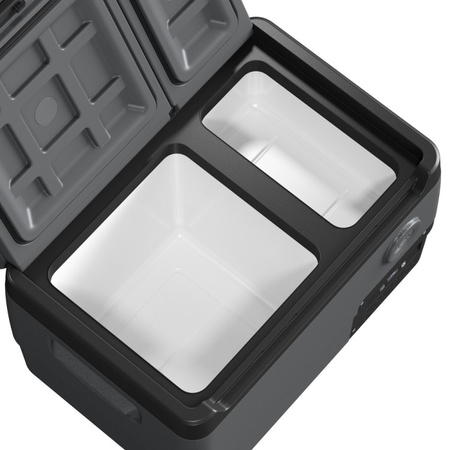 Yolco przenośna lodówka kompresorowa DX30 30 l, dwustrefowa, Space Grey