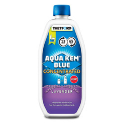 Thetford Aqua Kem Blue Lavender Concentrated 780 ml - waste-holding tank fluid for cassette and portable toilets