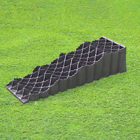 Milenco Najazd poziomujący Quattro Level 4-stopniowy 4/9/13/18 cm 8 t, 2 szt. - duży kamper