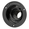 FAWO Wlew wody z korkiem i kluczykiem 12 cm czarny, wersja krótka - wąż ø40 mm, kamper