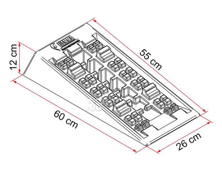Fiamma Level System Jumbo - rampy XXL