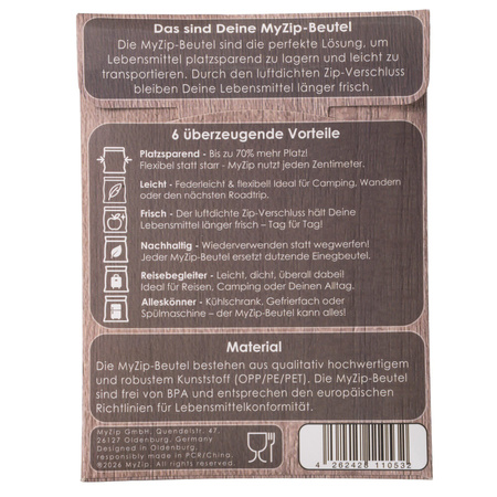 MyZip woreczki do przechowywania XS 90ml 5szt