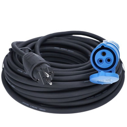 Adapter Schuko-CEE do kampera i łodzi AS Schwabe H07RN-F 3x2,5mm²